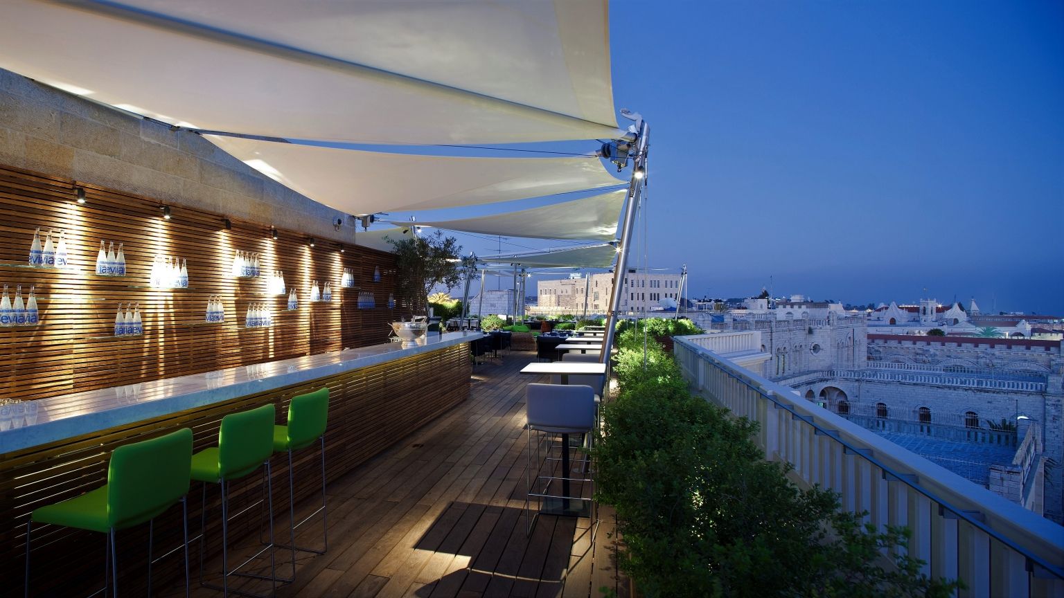 Rooftop restaurant