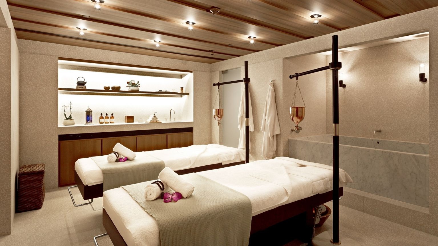 The spa at Akasha Holistic Wellbeing Centre in London