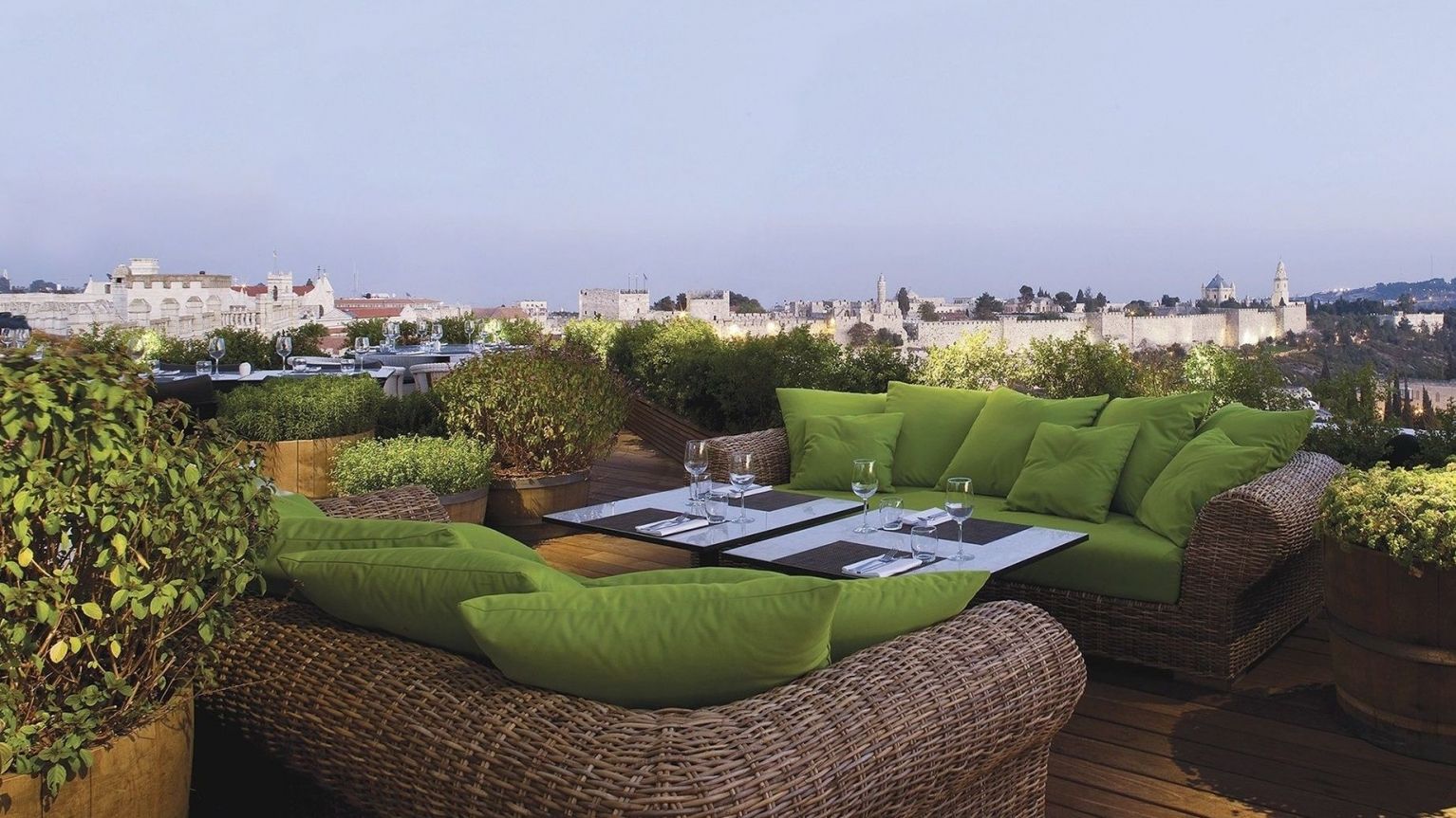Rooftop Restaurant | Mamilla Hotel