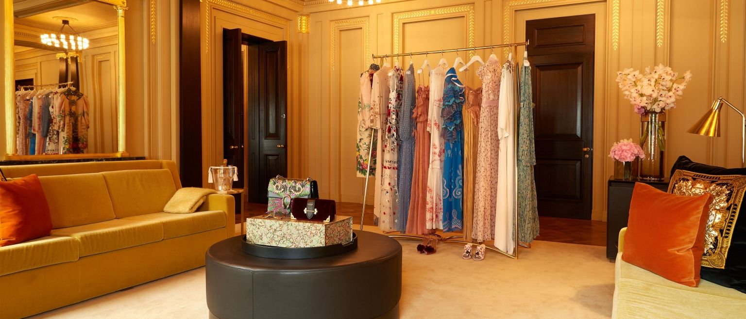 Fashion Now private shopping service at Hotel Cafe Royal London