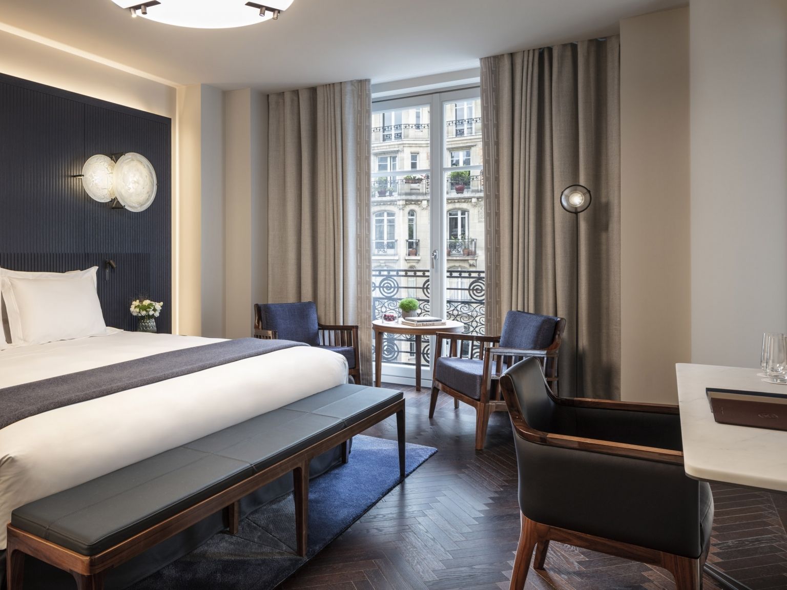 Chambre Hotel de Luxe avec Balcon Hôtel Lutetia 5*
