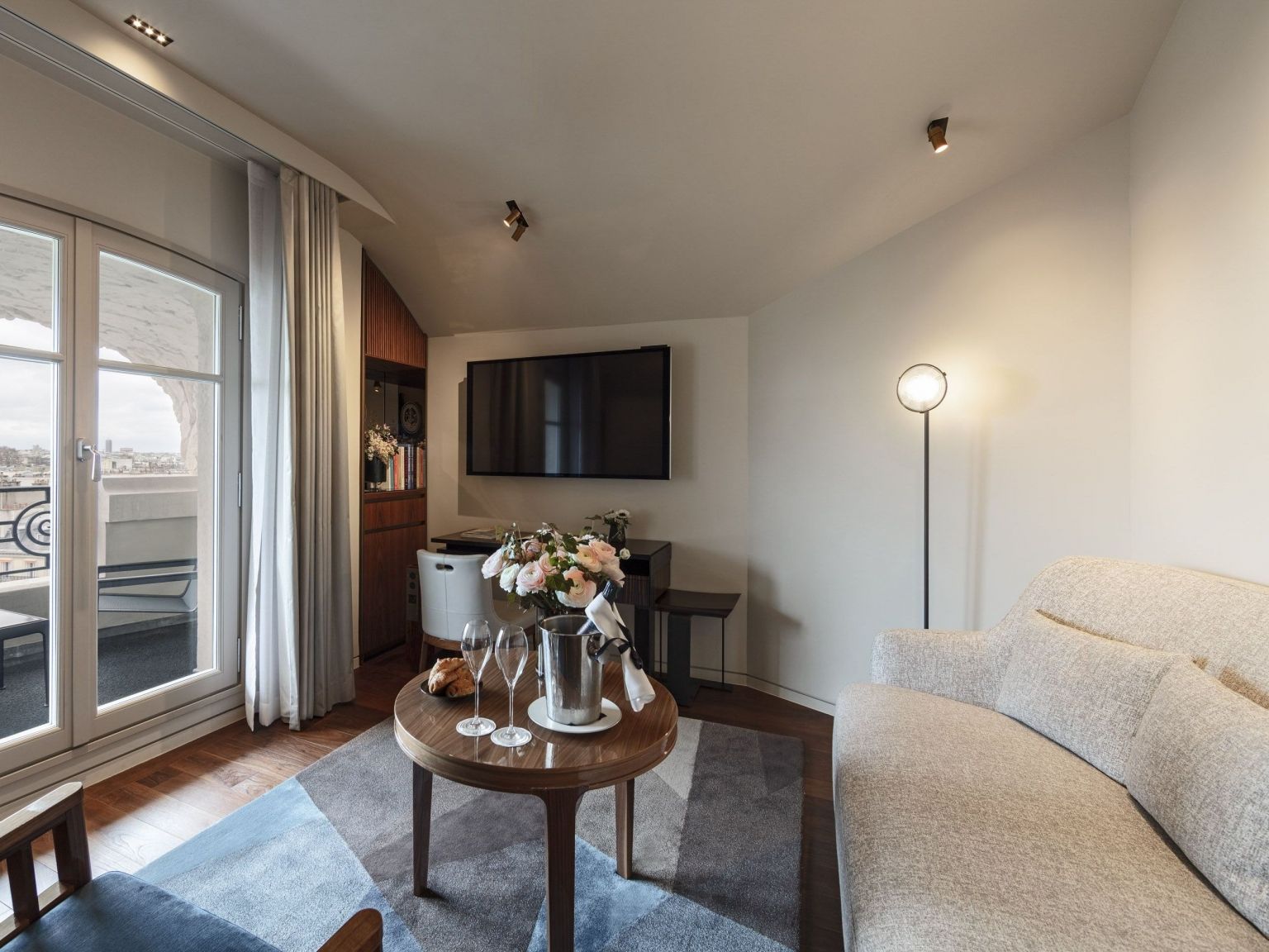 Suite Amour vue Tour Eiffel : Suite à paris - Hôtel Lutetia 5*