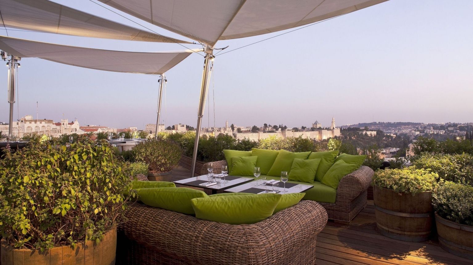 Rooftop Restaurant | Mamilla Hotel