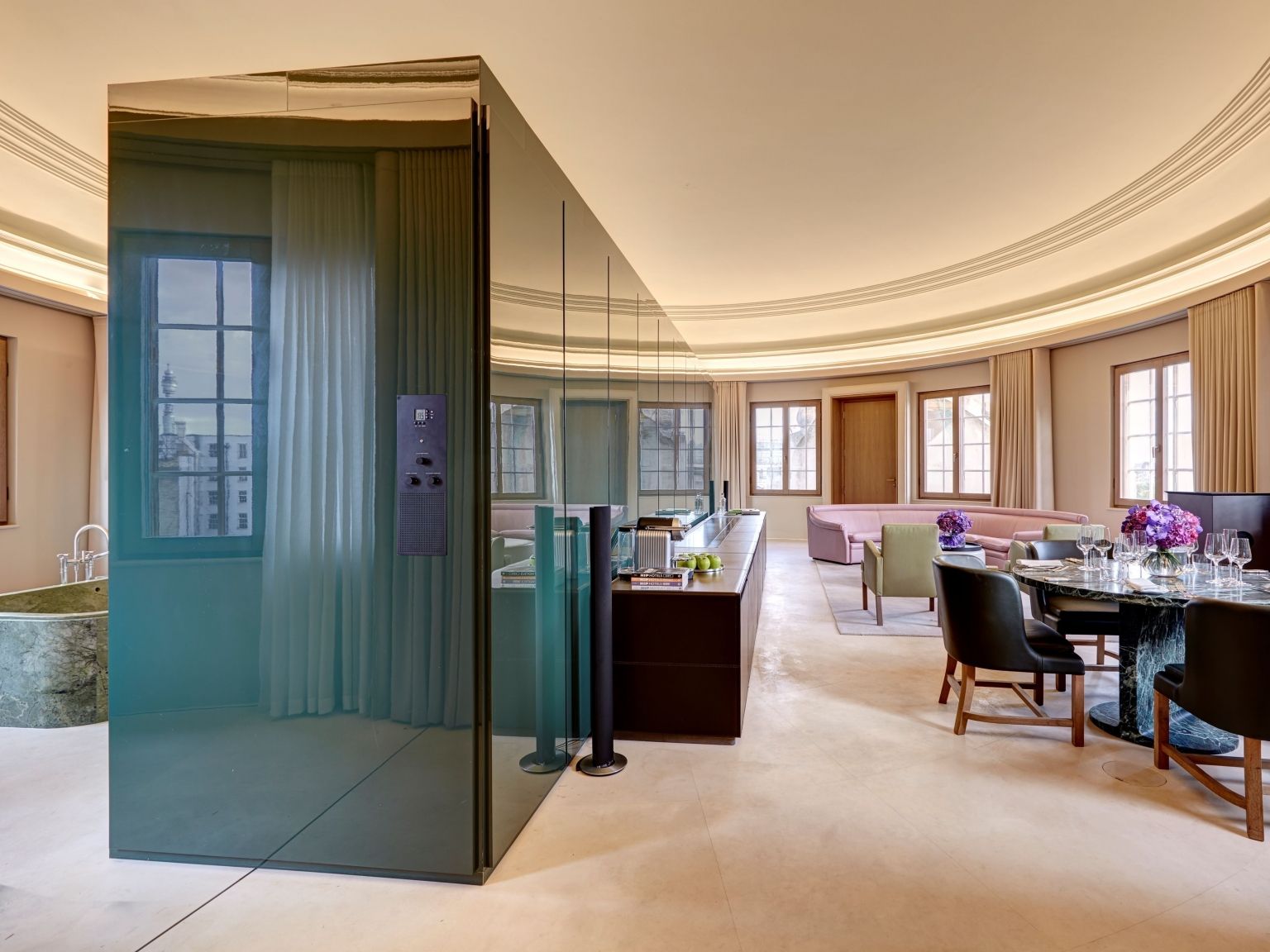 dome penthouse suite hotel cafe royal london
