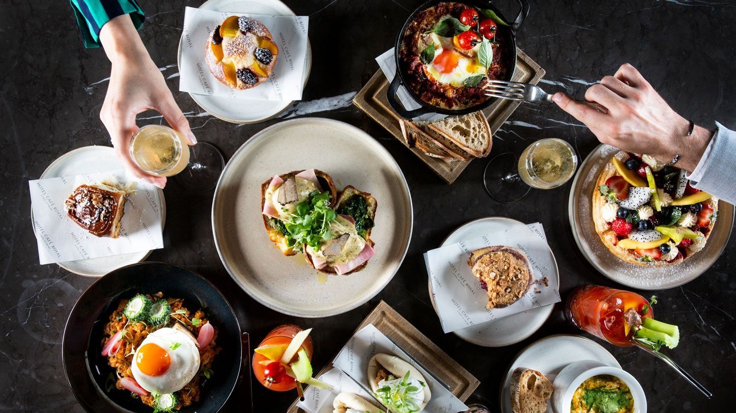 brunch at laurent at cafe royal london regent street