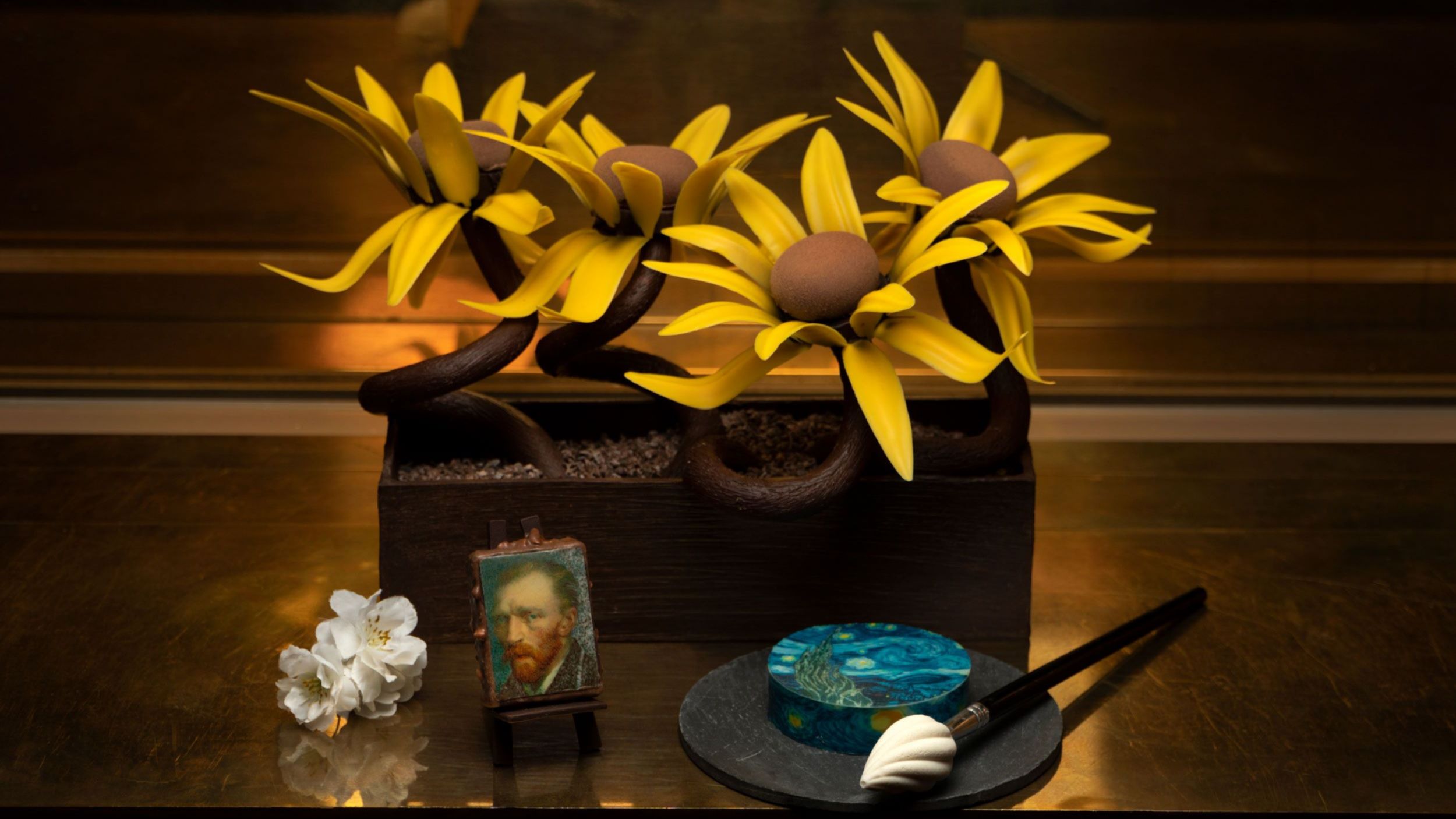 Van Gogh Afternoon Tea at Café Royal