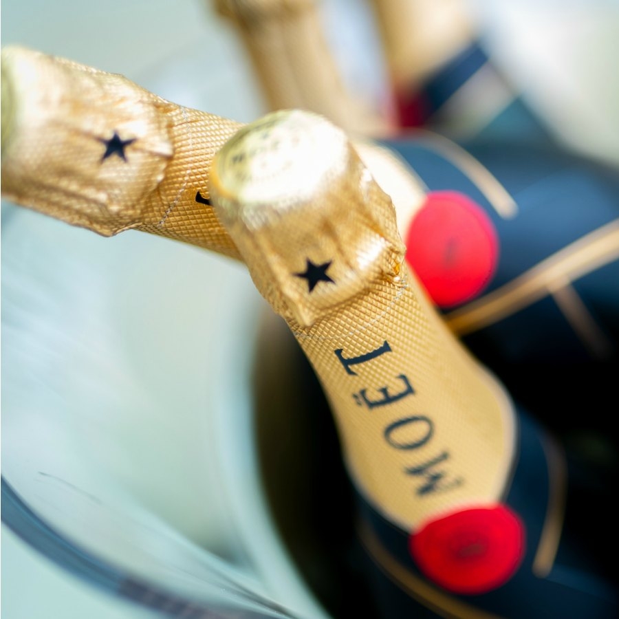 Cascading Champagne Lunch